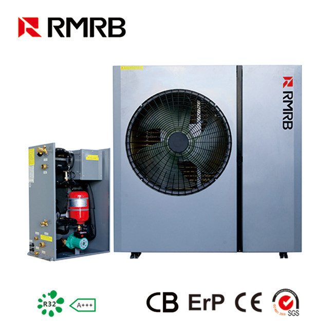 Calentador de agua de calefacción y refrigeración Bomba de calor dividida